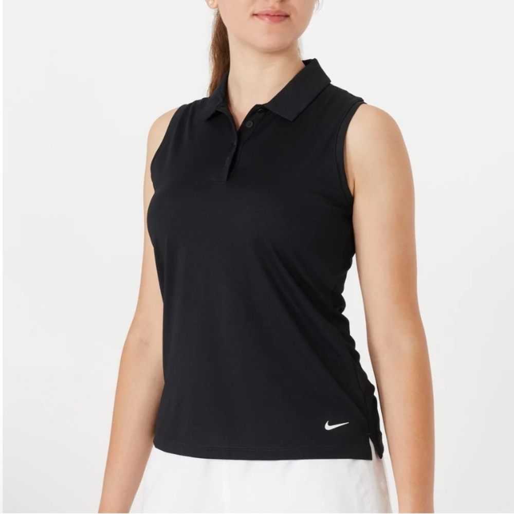 Nike Dri-FIT Victory Women's Sleeveless Golf Polo Size L